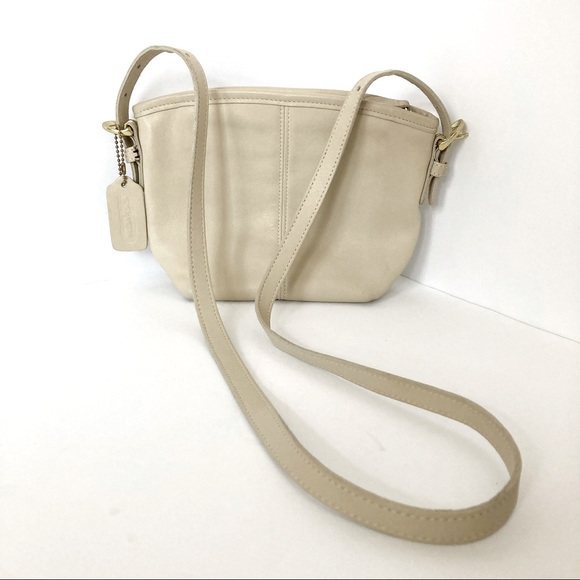 Vintage Coach Cream Beige Leather Soho 4107 Bag - Picture 2 of 16